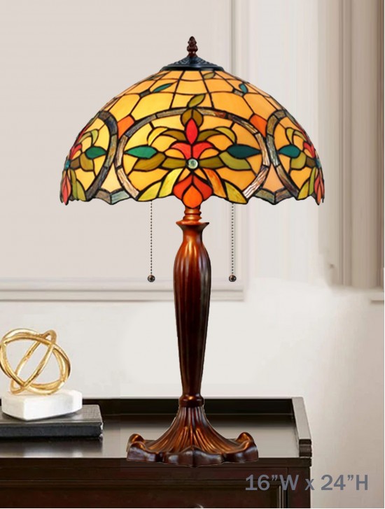 Flower Tiffany Table Lamp